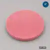 5 Inch Soft Wafer Cushion Foam Disc manufactured from pink open-cell antistatic foam for semiconductor wafer packaging