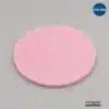 200 MM Firm Wafer Cushion Foam Disc manufactured from pink closed-cell antistatic foam for semiconductor wafer packaging