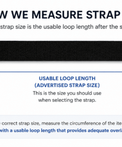 How ESD Velcro Strap Size Is Measured | Malaster